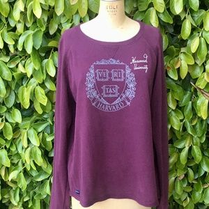 Harvard University Burgundy Sweatshirt Size XL